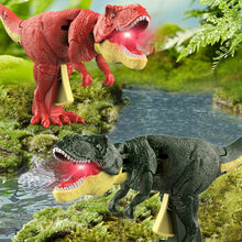 Load image into Gallery viewer, 1Pc Children Decompression Dinosaur Toy Funny Hand-operated Telescopic Spring Swing Dinosaur Fidget Toys Christmas Gift for Kids
