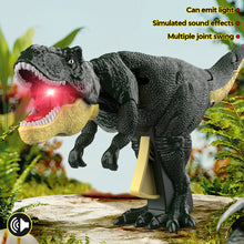 Load image into Gallery viewer, 1Pc Children Decompression Dinosaur Toy Funny Hand-operated Telescopic Spring Swing Dinosaur Fidget Toys Christmas Gift for Kids
