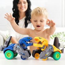 Load image into Gallery viewer, 1Pc Transforming Dinosaur Car Deformation Car Toys Inertial Sliding Dino Car Automatic Transform Toy Boys Amazing Gifts
