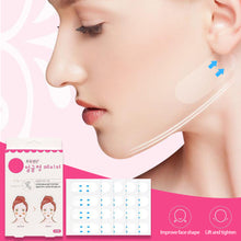 Load image into Gallery viewer, Invisible Face Lifter Tape Waterproof V Face Adhesive Tape Face Lift Tape Scotch Lift Tools Anti-Wrinkle Facelifting Patch
