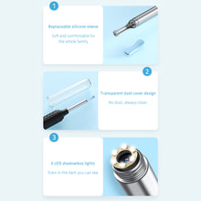 Load image into Gallery viewer, Visual Ear Digging Spoon Wireless Cleaning Endoscope Household HD Ear Collecting Ear Digging Spoon Ear Health Care
