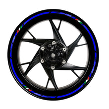 Load image into Gallery viewer, 16Pcs Motorcycle Wheel Sticker Reflective Rim Tape For Honda Kawasaki Motorbike Rim Tape Car Wheel Sticker Motorcycle Accessory 17"18"
