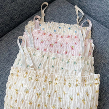 Load image into Gallery viewer, Small Floral Camisole Women Cute Tank Top Girl Summer Sexy All-match Casual One-piece Underwear With Bra Pad

