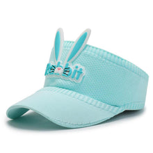 Load image into Gallery viewer, Children Sunscreen Hat Cute Rabbit Wing Hat Summer Cap for Kids Boys Girls Hats Bunny Shape Sunshade Duck With Empty Hat
