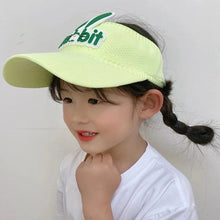 Load image into Gallery viewer, Children Sunscreen Hat Cute Rabbit Wing Hat Summer Cap for Kids Boys Girls Hats Bunny Shape Sunshade Duck With Empty Hat
