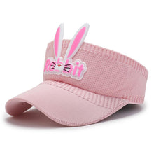 Load image into Gallery viewer, Children Sunscreen Hat Cute Rabbit Wing Hat Summer Cap for Kids Boys Girls Hats Bunny Shape Sunshade Duck With Empty Hat

