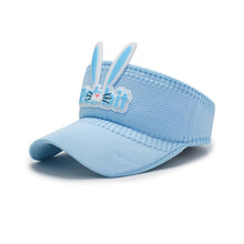 Load image into Gallery viewer, Children Sunscreen Hat Cute Rabbit Wing Hat Summer Cap for Kids Boys Girls Hats Bunny Shape Sunshade Duck With Empty Hat
