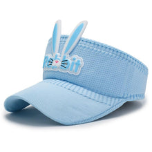 Load image into Gallery viewer, Children Sunscreen Hat Cute Rabbit Wing Hat Summer Cap for Kids Boys Girls Hats Bunny Shape Sunshade Duck With Empty Hat
