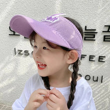 Load image into Gallery viewer, Children Sunscreen Hat Cute Rabbit Wing Hat Summer Cap for Kids Boys Girls Hats Bunny Shape Sunshade Duck With Empty Hat
