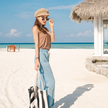 Load image into Gallery viewer, Octagonal Beret Women Female Sunscreen Hats Sun Hat Beret Driving Hat Painter Tour Cap Sun Protection Anti-UV Painter Hat Octagonal Cap
