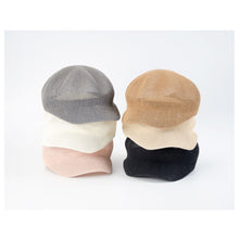 Load image into Gallery viewer, Octagonal Beret Women Female Sunscreen Hats Sun Hat Beret Driving Hat Painter Tour Cap Sun Protection Anti-UV Painter Hat Octagonal Cap
