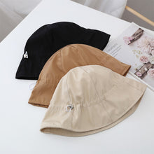 Load image into Gallery viewer, Fisherman Hat for Women Summer Thin Sunblock Hat Thin Bucket Basin Sun Hat Female Casual Sun Hats Sun Visor Painter Hat
