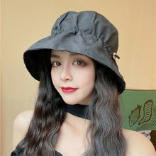 Load image into Gallery viewer, Fisherman Hat for Women Summer Thin Sunblock Hat Thin Bucket Basin Sun Hat Female Casual Sun Hats Sun Visor Painter Hat
