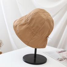 Load image into Gallery viewer, Fisherman Hat for Women Summer Thin Sunblock Hat Thin Bucket Basin Sun Hat Female Casual Sun Hats Sun Visor Painter Hat
