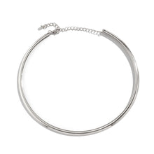 Load image into Gallery viewer, Metal Chain Collar Necklace Torques Choker Women Fashion Elegant Festival Party Charm Clavicle Chain Memorial Jewelry Gift
