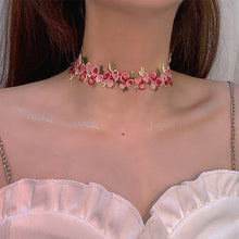 Load image into Gallery viewer, Flowers Lace Necklace Choker for Women Girls Good Quality Embroidery Fashion Romantic Design Accessory
