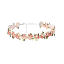 Load image into Gallery viewer, Flowers Lace Necklace Choker for Women Girls Good Quality Embroidery Fashion Romantic Design Accessory
