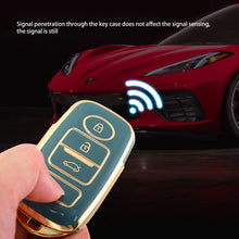 Load image into Gallery viewer, Car Key Cover Case Key Protection Chain Holder Shell Remote Keycase Protective Cover for Toyota PERODUA Keyless

