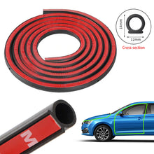 Load image into Gallery viewer, 5M Car Door Hood Big D Type Seal Strip Universal Noise Insulation Epdm Rubber Car Rubber Seals For Auto Seal Strip
