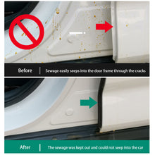 Load image into Gallery viewer, 2M Car Door Edge Seal Strip B Pillar Rubber Weatherstrip Waterproof Soundproof Auto Sealant Strip Anti-Scratch Protector
