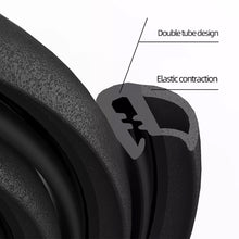 Load image into Gallery viewer, 2M Car Door Edge Seal Strip B Pillar Rubber Weatherstrip Waterproof Soundproof Auto Sealant Strip Anti-Scratch Protector

