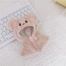 Load image into Gallery viewer, 17cm Mini Plush Doll's Clothes Outfit Accessories For 17cm Labubu Cotton Dolls Plush Animals Cape Clothing Gift
