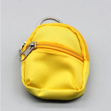 Load image into Gallery viewer, Doll Bag for Labubu Macaron Barbies Blythes and 20cm Plush Doll &amp; 1/6 BJD Canvas Backpack
