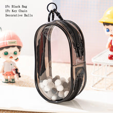 Load image into Gallery viewer, 1Pc Mystery Box Storage Case Anime Ornaments Mystery Box Organizer Box Square Plush Dolls Display Bag With Keychain
