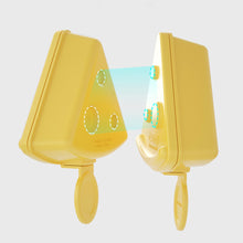 Load image into Gallery viewer, Cute Cheese Ice Cream Mold Popsicle Siamese Molds With Lid DIY Dessert Popsicle Moulds Tray Ice Cube Maker Summer Kitchen Tool Party Supplies
