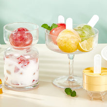 Load image into Gallery viewer, Creative Ice Ball Mold Whiskey Spherical Ice Cube Light Bulbs Ice Mold Food Grade Silicone ice Cube Ball Maker Mould Bar Tools
