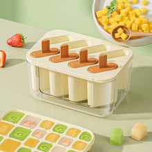 Load image into Gallery viewer, Reusable Ice Cube Molds Ice Cream Moulds Easy To Take Off Ice Tray Refrigerator Icebox for Summer Juice Drinks Wine Cocktails Whiskey
