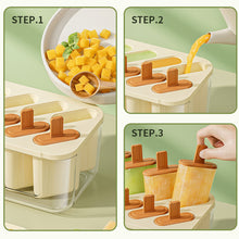 Load image into Gallery viewer, Reusable Ice Cube Molds Ice Cream Moulds Easy To Take Off Ice Tray Refrigerator Icebox for Summer Juice Drinks Wine Cocktails Whiskey
