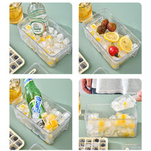 Load image into Gallery viewer, Reusable Pressing Ice Cube Molds Ice Cream Moulds Easy To Take Off Ice Tray Refrigerator Icebox for Summer Juice Drinks Wine Cocktails Whiskey
