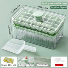 Load image into Gallery viewer, Reusable Pressing Ice Cube Molds Ice Cream Moulds Easy To Take Off Ice Tray Refrigerator Icebox for Summer Juice Drinks Wine Cocktails Whiskey
