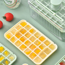Load image into Gallery viewer, Reusable Pressing Ice Cube Molds Ice Cream Moulds Easy To Take Off Ice Tray Refrigerator Icebox for Summer Juice Drinks Wine Cocktails Whiskey
