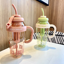 Load image into Gallery viewer, 1300ml Sports Water Bottle Outdoor Water Bottle with Tea Strainer Plastic Portable Water Cup Dinkware Camping Bottle Student Supplies
