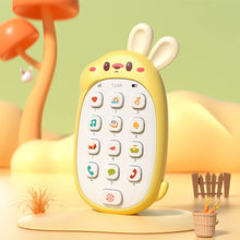 Load image into Gallery viewer, Baby Phone Toy Music Sound Telephone Sleeping Toys With Teether Simulation Phone Kids Infant Early Educational Toy Kids Gifts
