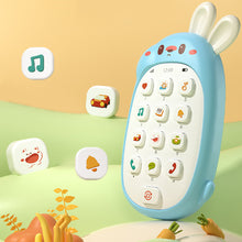 Load image into Gallery viewer, Baby Phone Toy Music Sound Telephone Sleeping Toys With Teether Simulation Phone Kids Infant Early Educational Toy Kids Gifts
