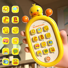Load image into Gallery viewer, Baby Phone Toy Music Sound Telephone Sleeping Toys With Teether Simulation Phone Kids Infant Early Educational Toy Kids Gifts
