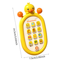 Load image into Gallery viewer, Baby Phone Toy Music Sound Telephone Sleeping Toys With Teether Simulation Phone Kids Infant Early Educational Toy Kids Gifts
