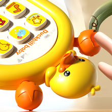 Load image into Gallery viewer, Baby Phone Toy Music Sound Telephone Sleeping Toys With Teether Simulation Phone Kids Infant Early Educational Toy Kids Gifts
