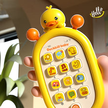 Load image into Gallery viewer, Baby Phone Toy Music Sound Telephone Sleeping Toys With Teether Simulation Phone Kids Infant Early Educational Toy Kids Gifts
