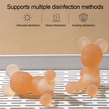 Load image into Gallery viewer, Baby Nursing Teething Toy Baby Teether Teething Pain-Relief Toy for Toddler Infant Newborn Mouse Shape Silicone Teether
