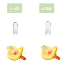 Load image into Gallery viewer, 1Pc Silicone Baby Pacifier Baby Bites and Chewable Products Comfortable Nipple Appearance for Newborns Flat Pacifier
