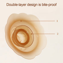 Load image into Gallery viewer, 1Pc Silicone Nipple Protector With Box Breastfeeding Anti-bite Nursing Pads Dust Box Anti Overflow Breast Pads Mother Protection
