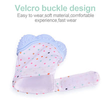 Load image into Gallery viewer, Kids Teething Gloves Mittens Chewable Newborn Dental Care Durable Teether Toys Teething Infant Chewing Toy Baby Stuff
