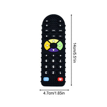 Load image into Gallery viewer, 1Pc Baby Silicone Teether Toys Remote Control Shape Teether Rodent Gum Pain Relief Teething Toy Kids Sensory Educational Toy

