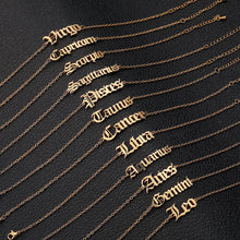 Load image into Gallery viewer, 12 Zodiac Signs Constellation Charm Bracelet Men Women Fashion Gold Color Chain Bracelet for Women Birthday Jewelry Gifts Virgo Leo Libra Couple Jewelry
