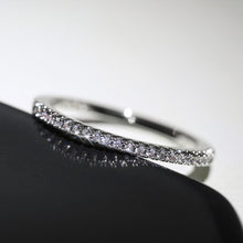 Load image into Gallery viewer, New Minimalist Thin Rings for Women Wedding Brilliant Cubic Zircon High Quality Versatile Female Finger Ring Jewelry
