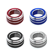Load image into Gallery viewer, Car Rearview Mirror Knob Trim Cover Rotary Control Switch Decoration Aluminum Alloy Rings Adjustment For MG MG6 ZS GT Roewe i6/ei6/i6plus/RX5
